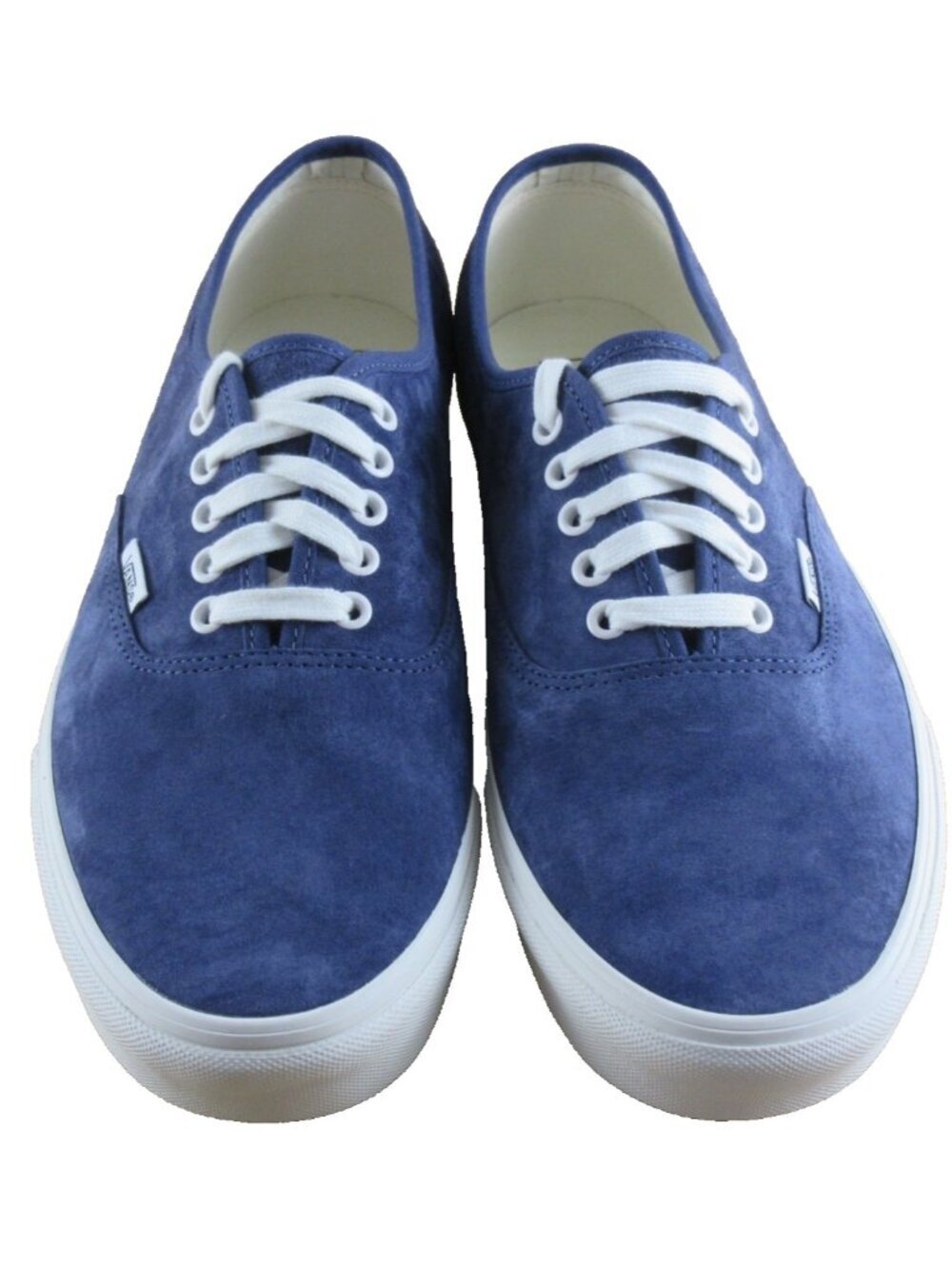 Vans Men's Authentic Pig Suede Deep Twilight Blue White shoes Size 9.5 NIB